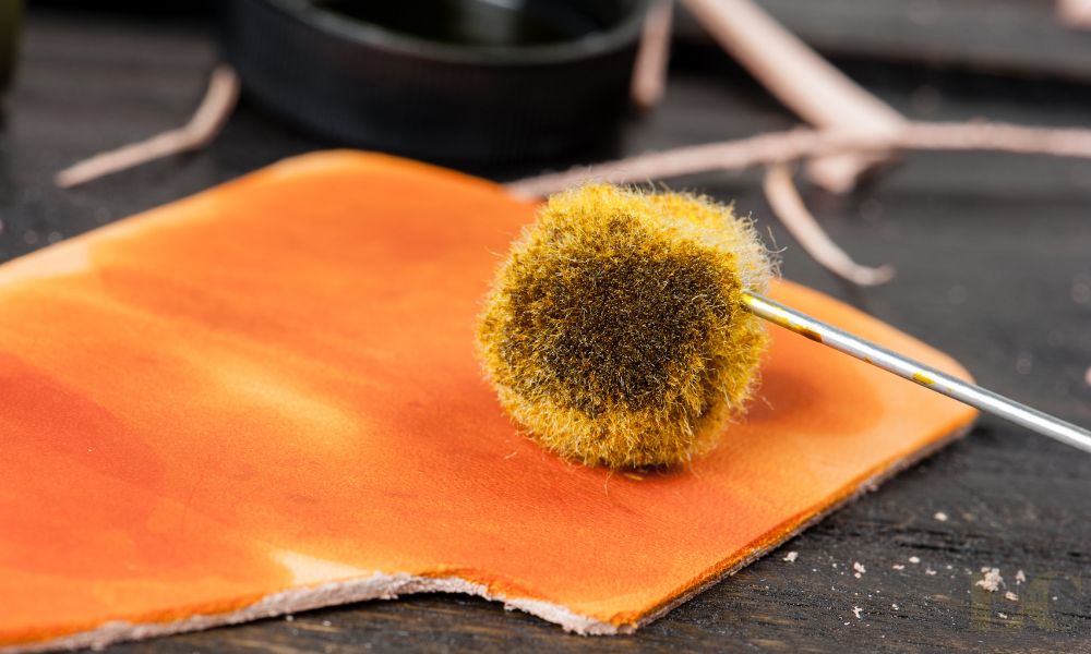 dyeing leather at home