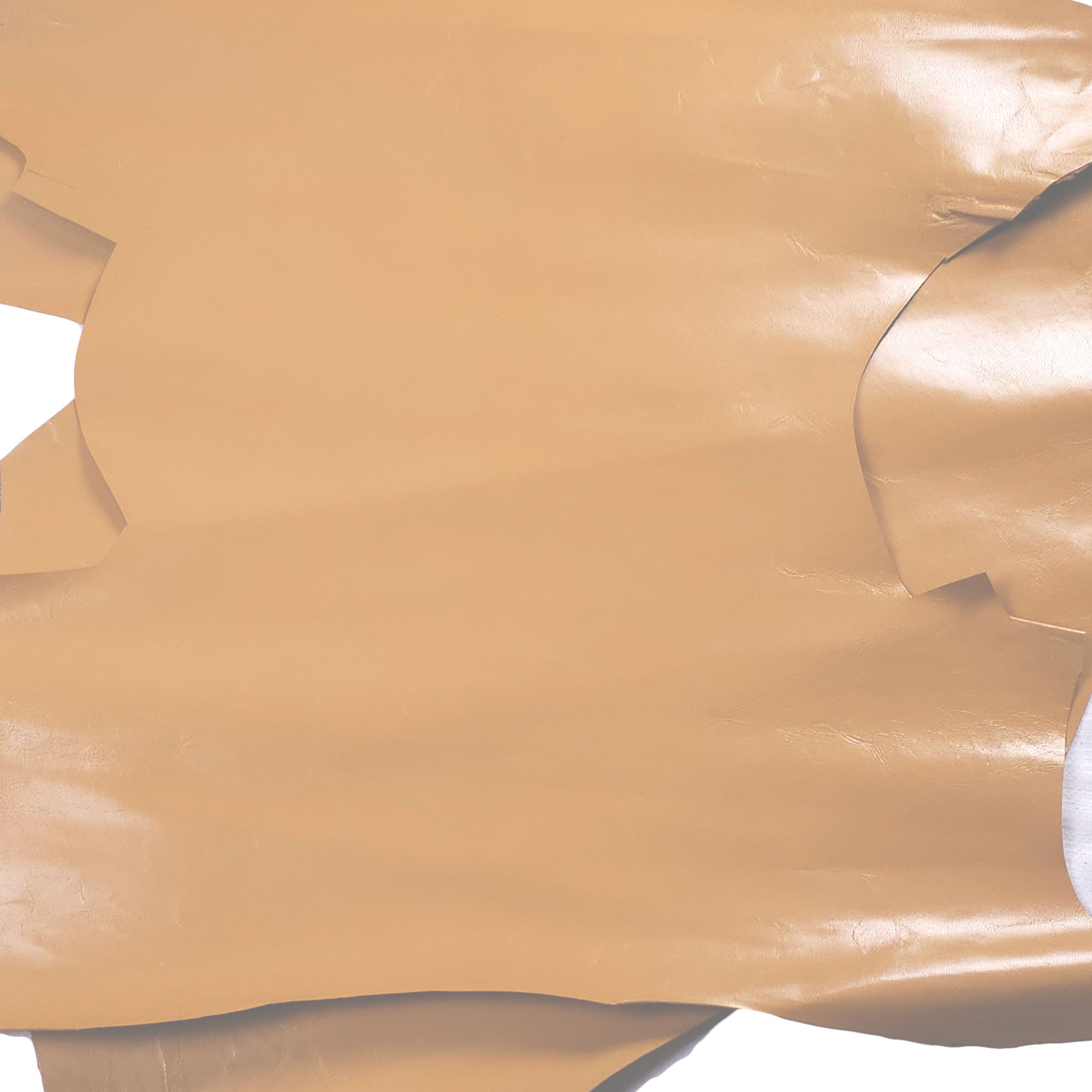 Mustard Yellow Goatskin Leather Offcuts for Craft Projects