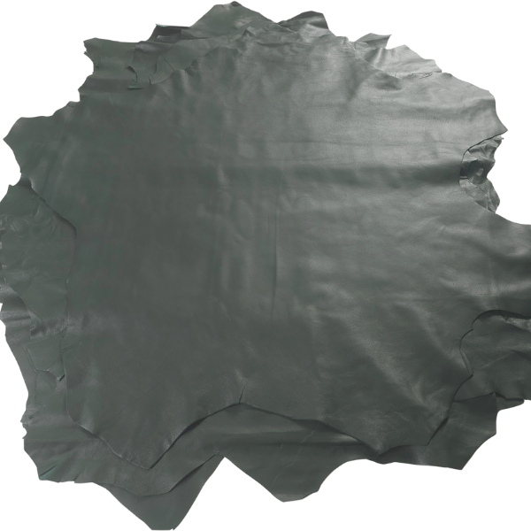 Sheepskin Nappa Leather Bottle Green hide 5 to 9 sq ft