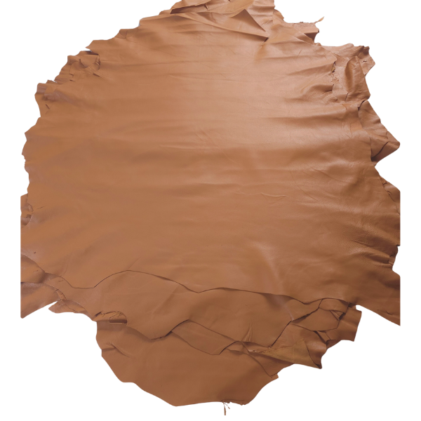 Sheepskin Nappa Leather Tan hide 5 to 9 sq ft