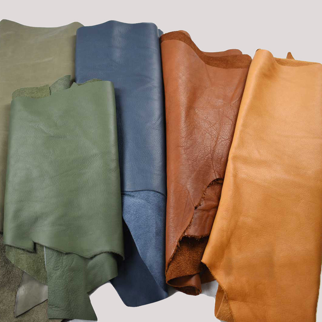 Large Leather Remnants | 3–5 sq ft Cowhide