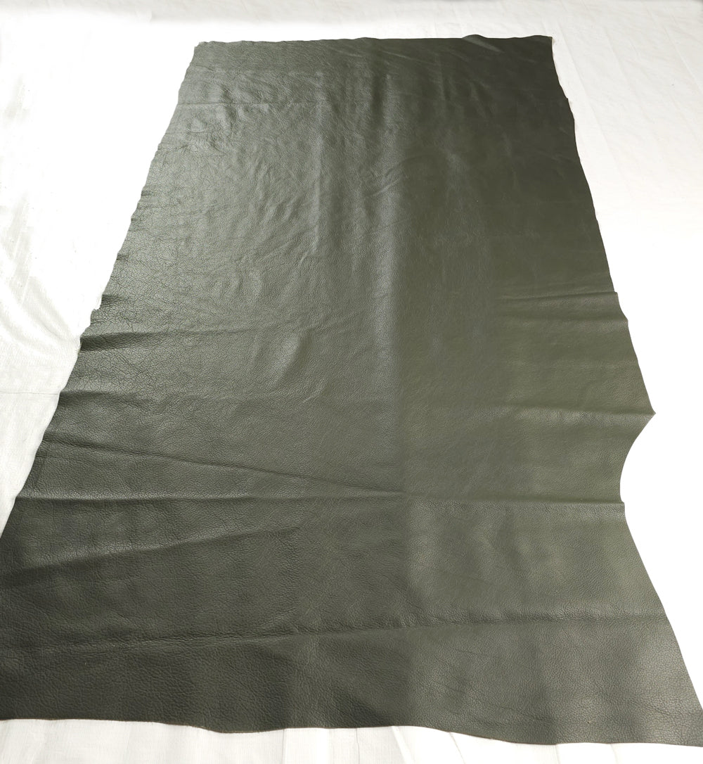Full-Grain Leather Offcuts | Upholstery Leather Remnants for Crafts