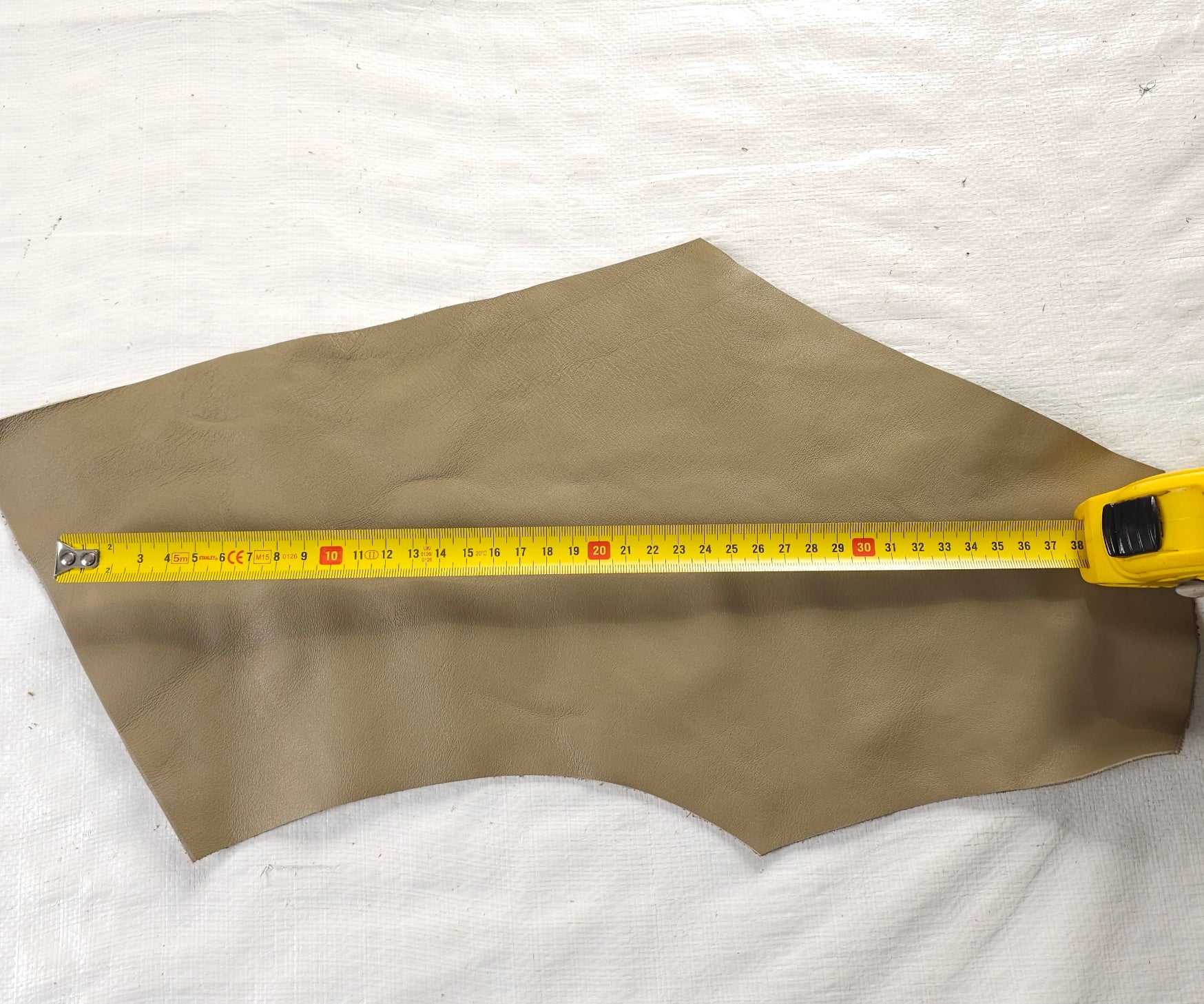Earth Tone Full Grain Leather Offcuts