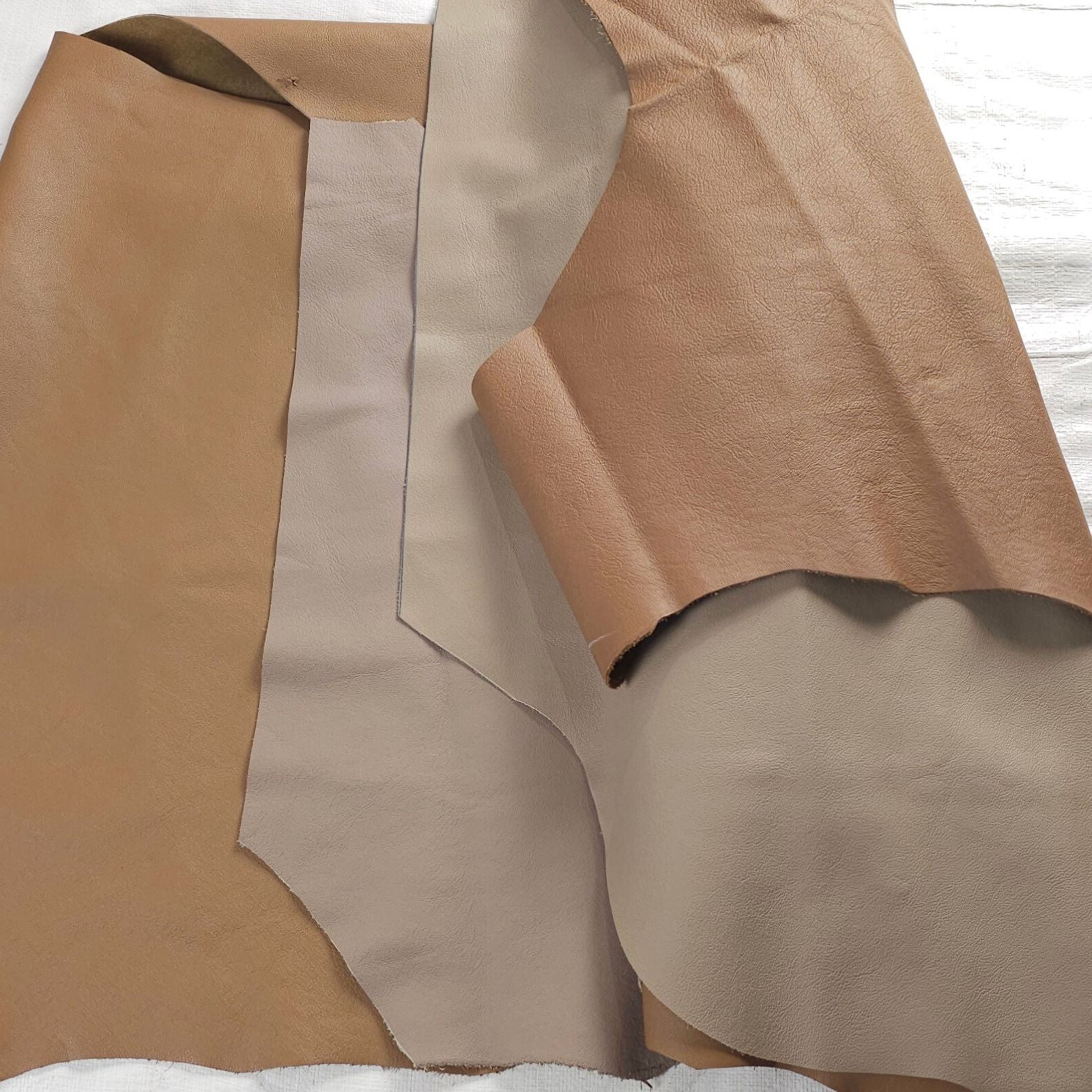 Mixed Colour Leather Bundles – Earth Tones – 20 sq ft
