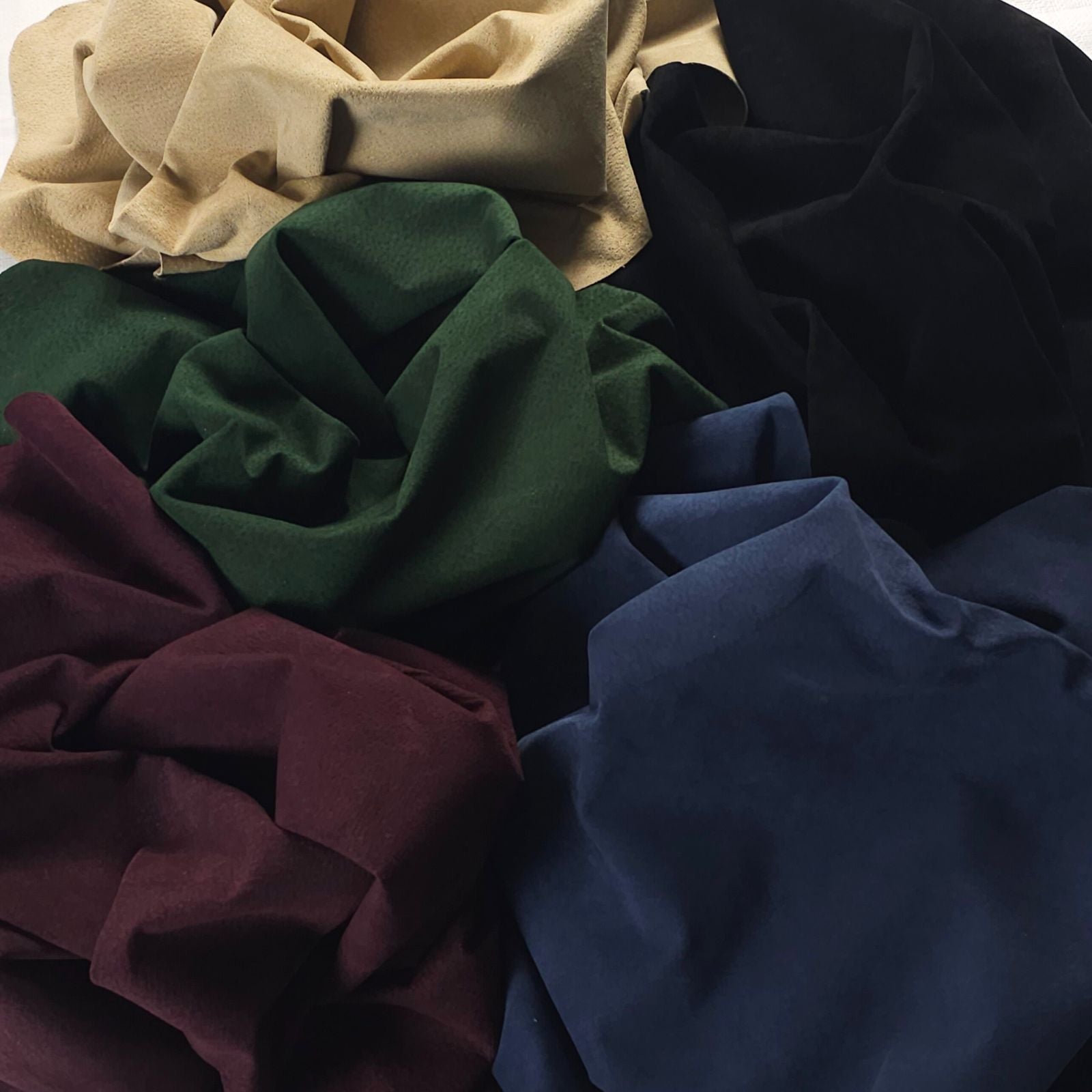 Pigskin lining leather suede 0.8 mm