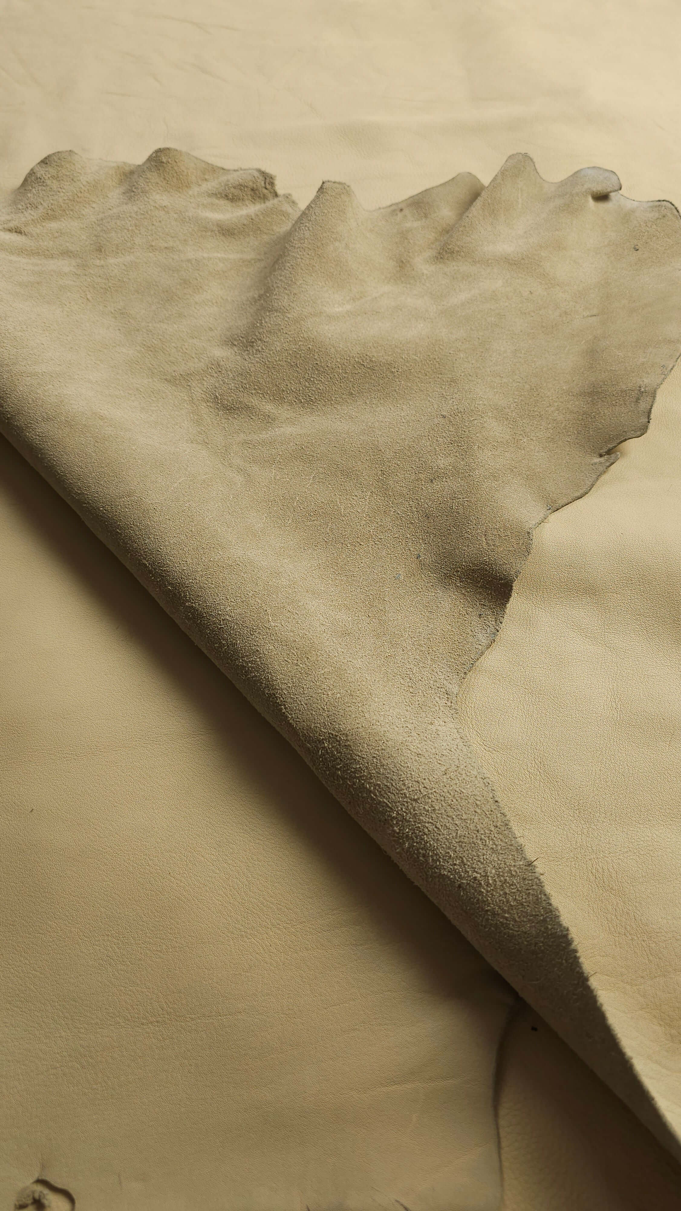 Reverse of Beige Side Hides Various Sizes