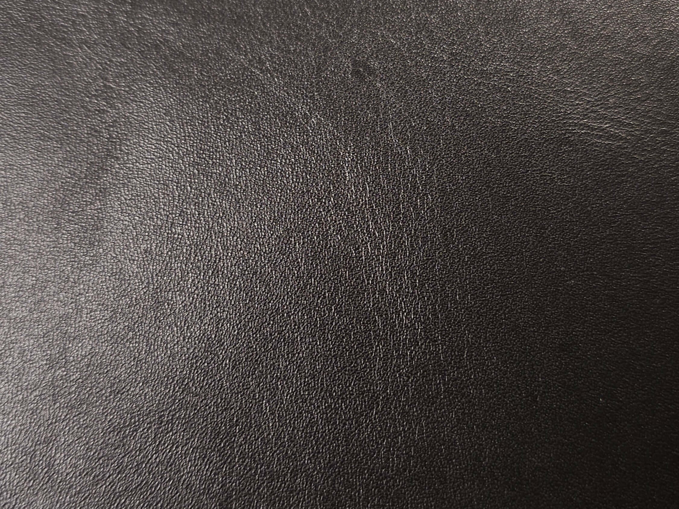 Closeup of Black Side Hide 20.5 sq ft