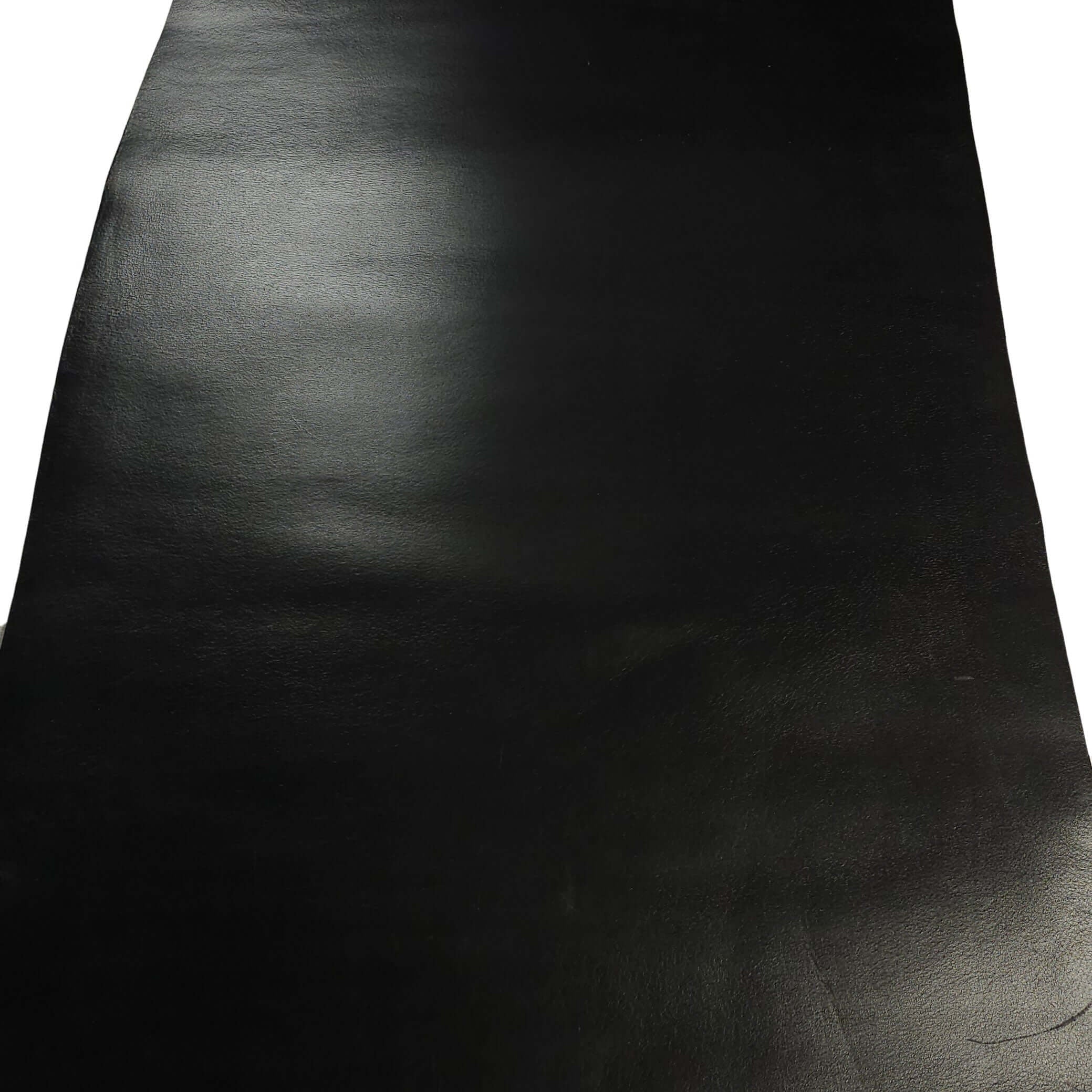 Black Cowhide Single Butt 10.5 sq. ft