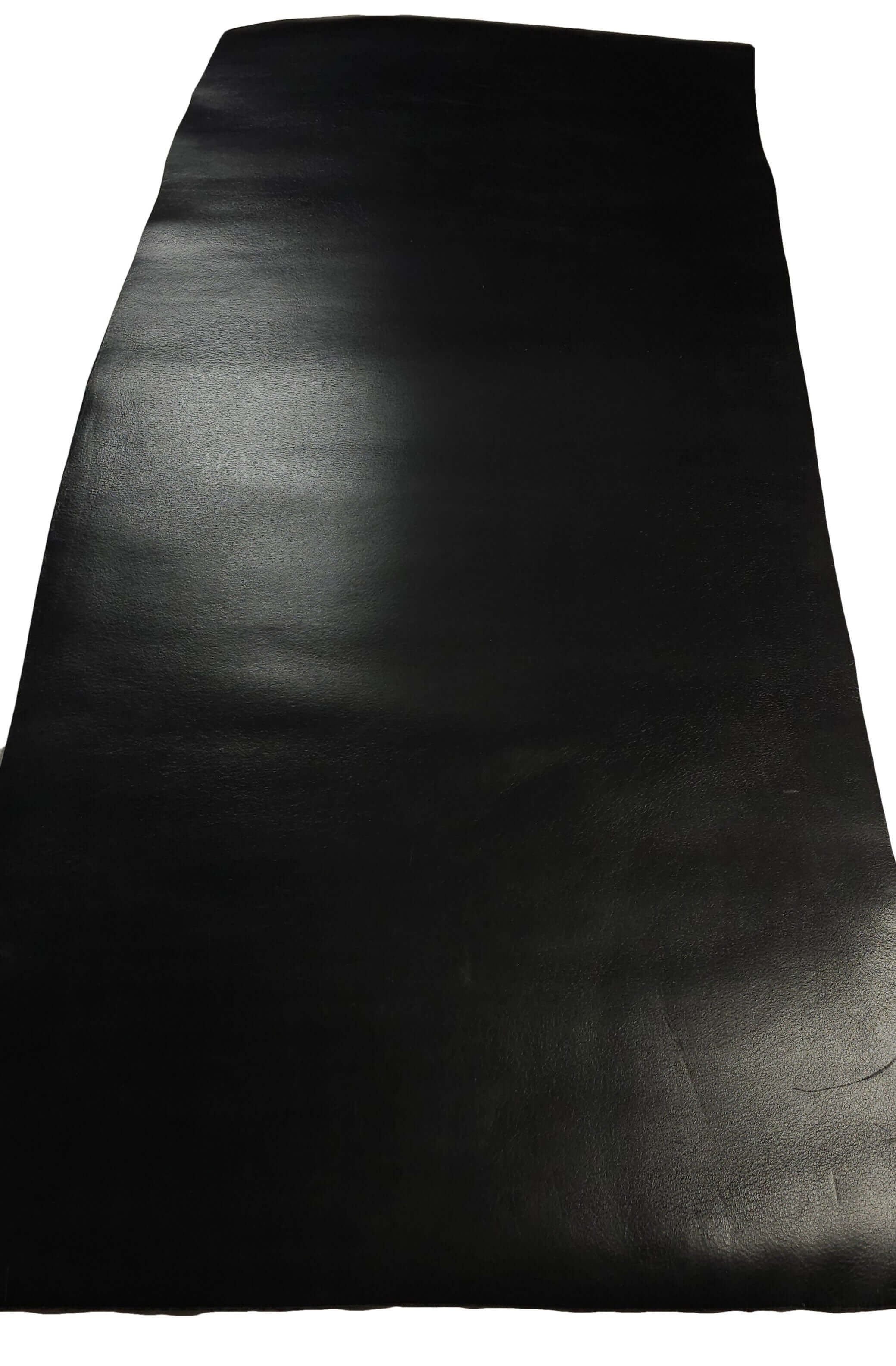 Black Cowhide Single Butt 10.5 sq. ft