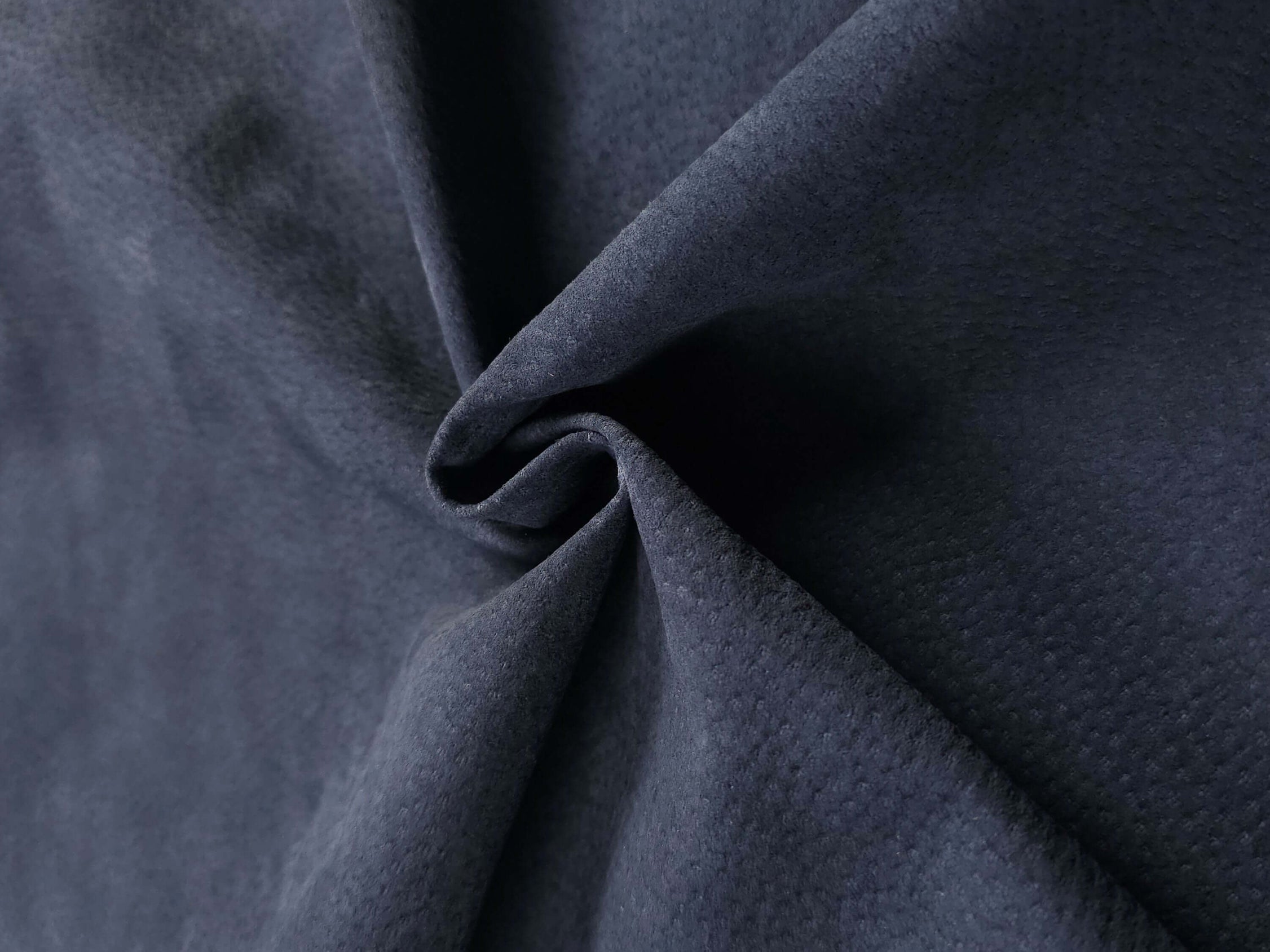 Blue Pigskin lining leather - Suede 0.6 mm