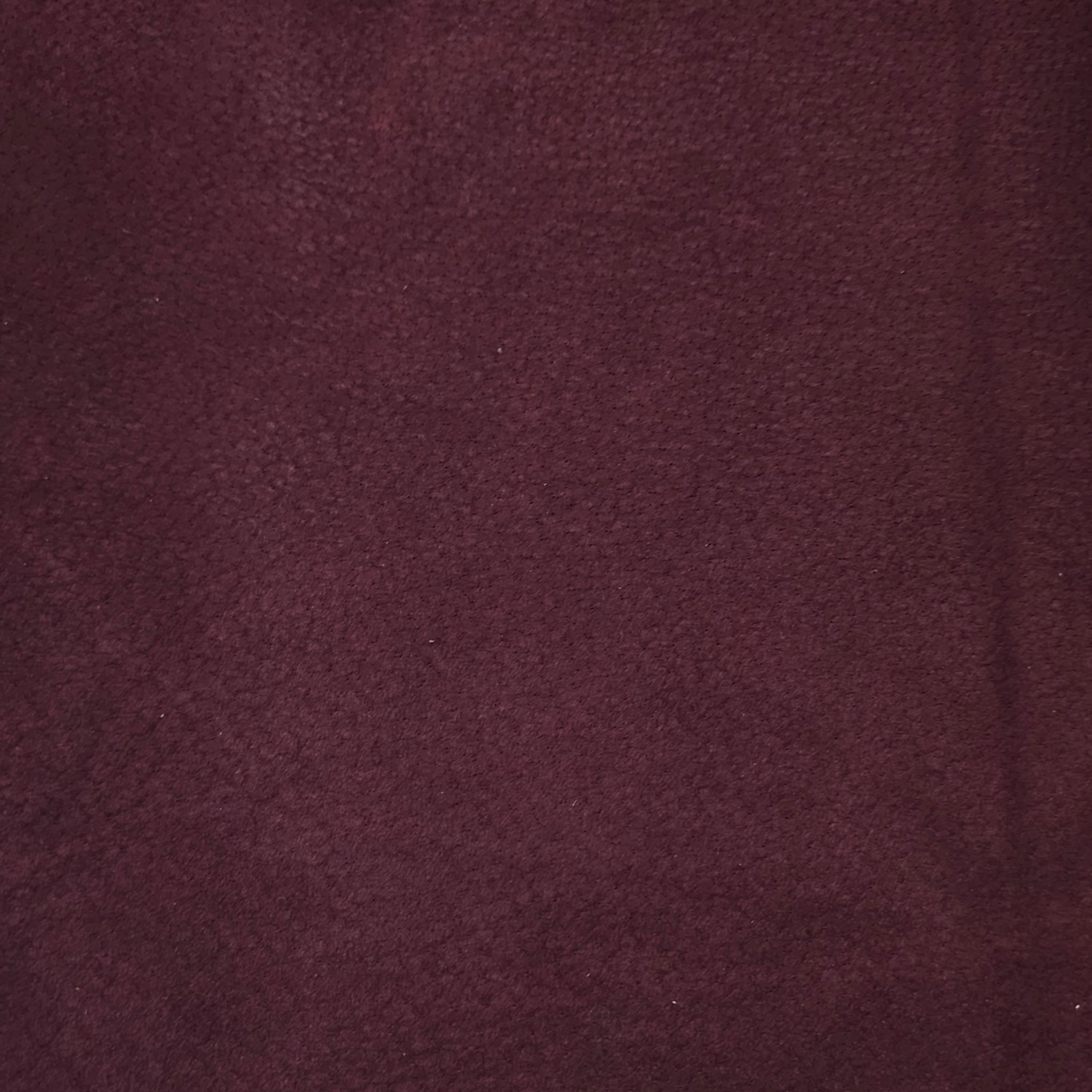 Burgundy suede pigskin hide