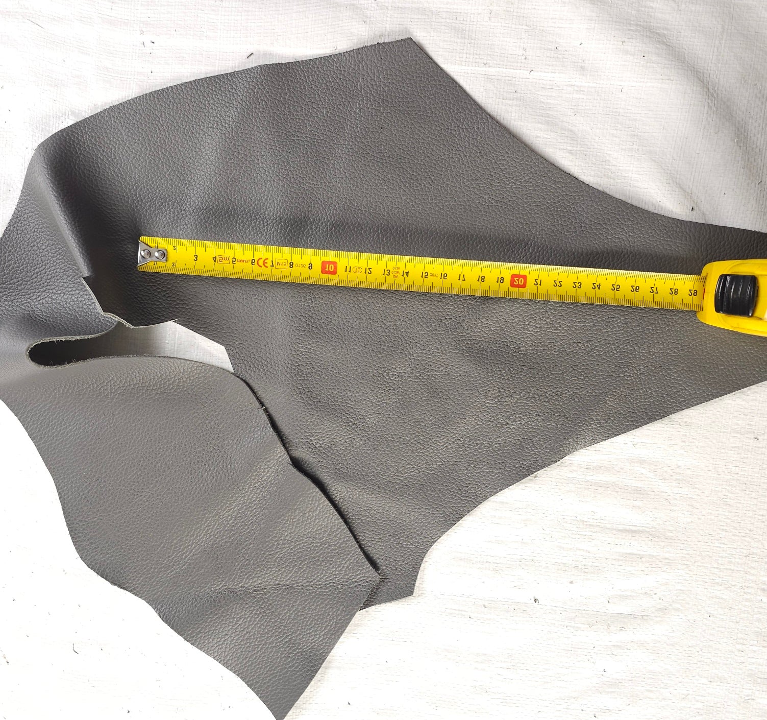 Dark Mixed Grain Leather Offcuts
