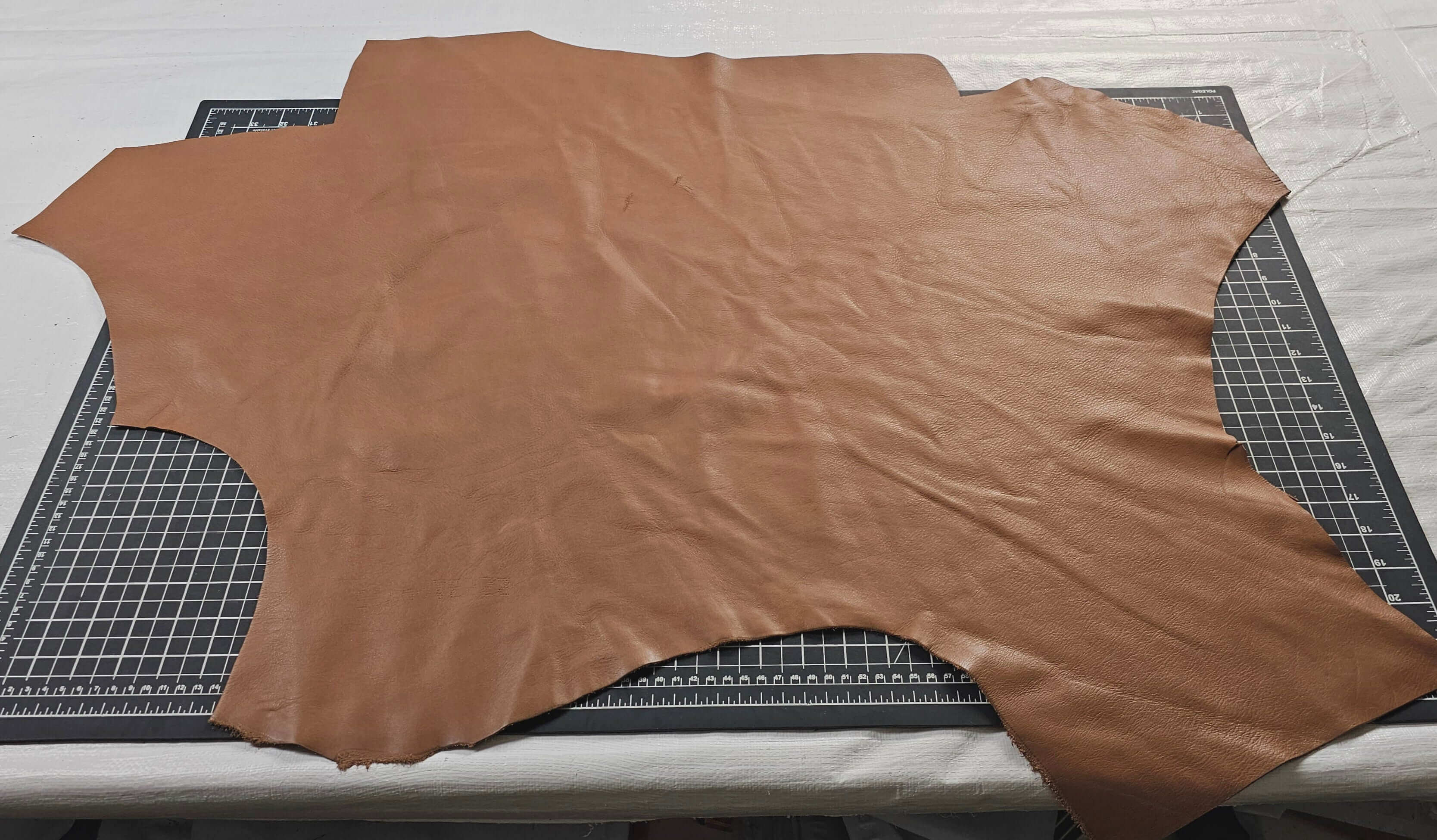 Large Full-grain Upholstery pieces 3 - 5 sq. ft