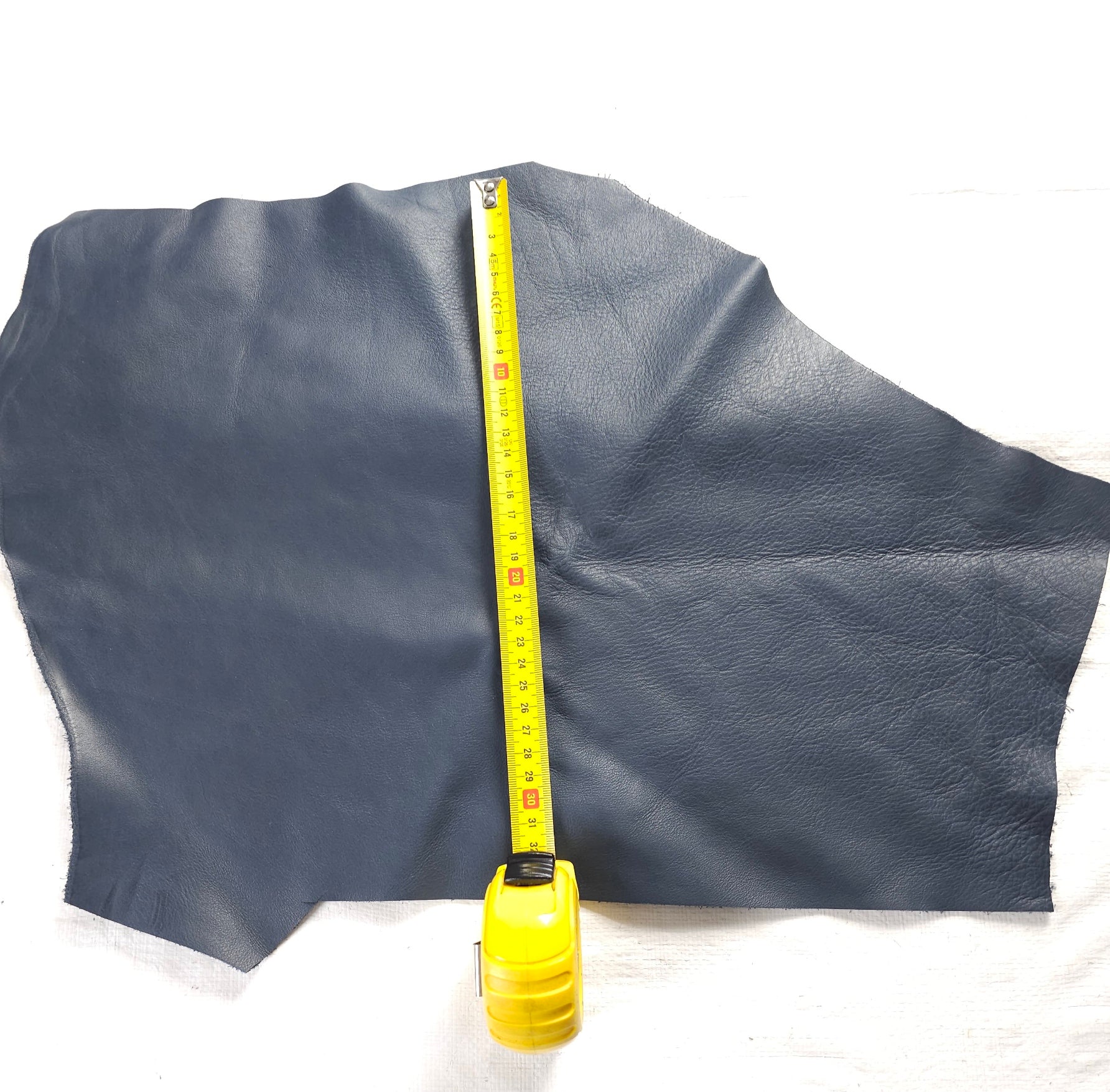 Midnight Blue Cowhide Leather Pieces