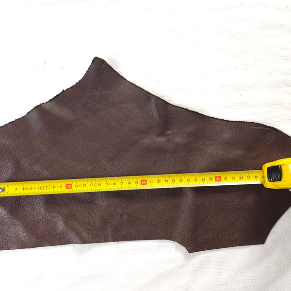 Mixed Brown Full Grain Leather Offcuts