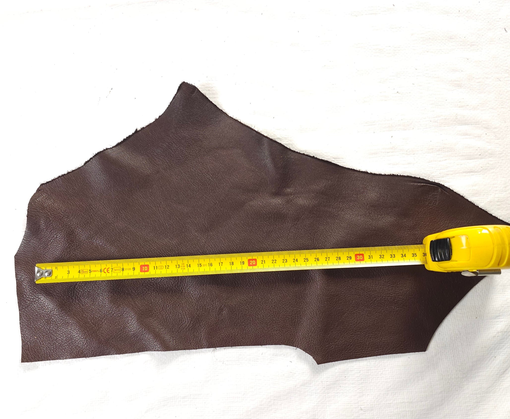 Mixed Brown Full Grain Leather Offcuts