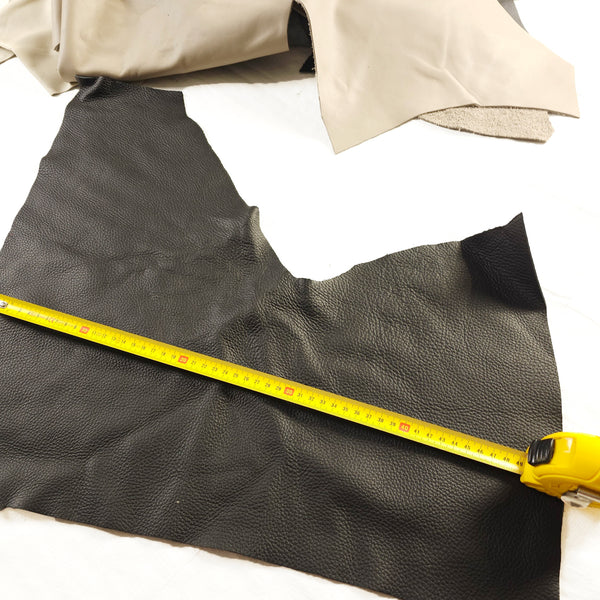 Neutral Leather Scraps 1–2 sq ft