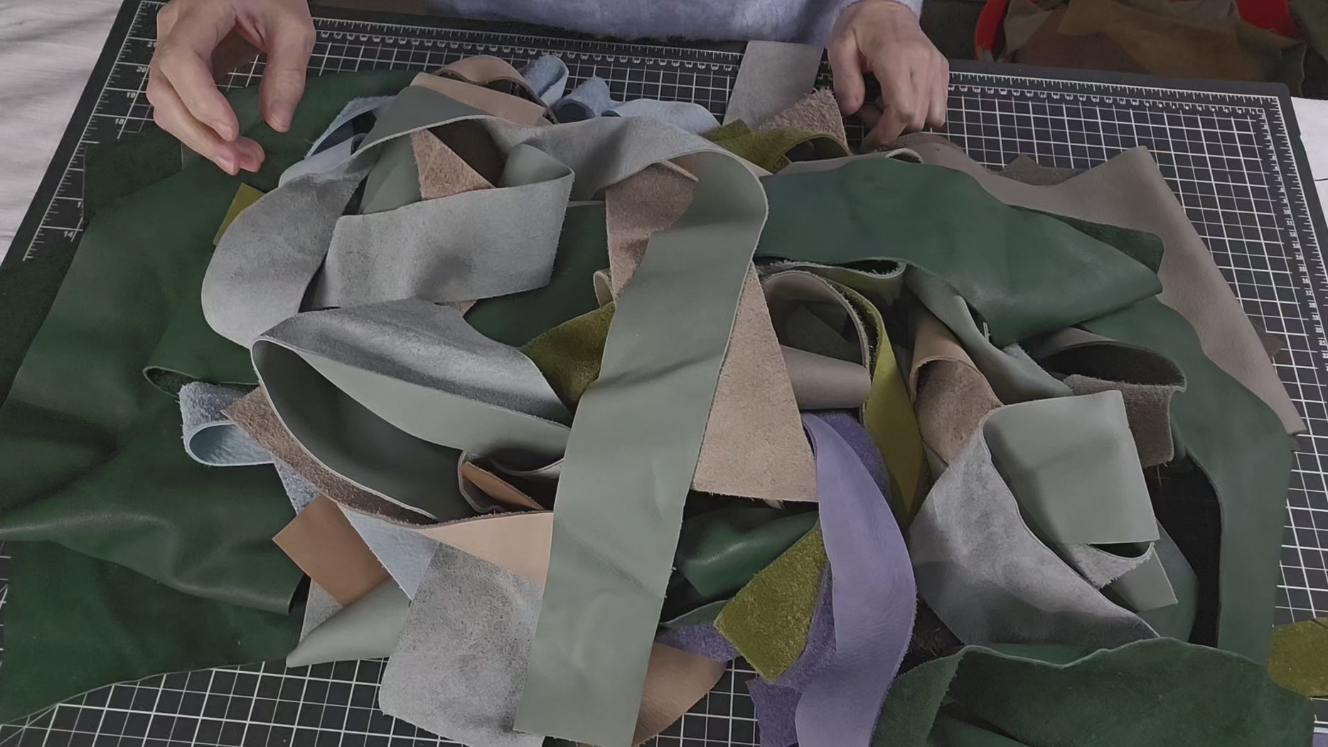 Premium Cowhide Leather Strips for Crafts$30.00