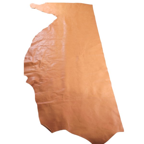 Saddle Tan Veg-Tanned Leather Piece 170 x 70 cm  
