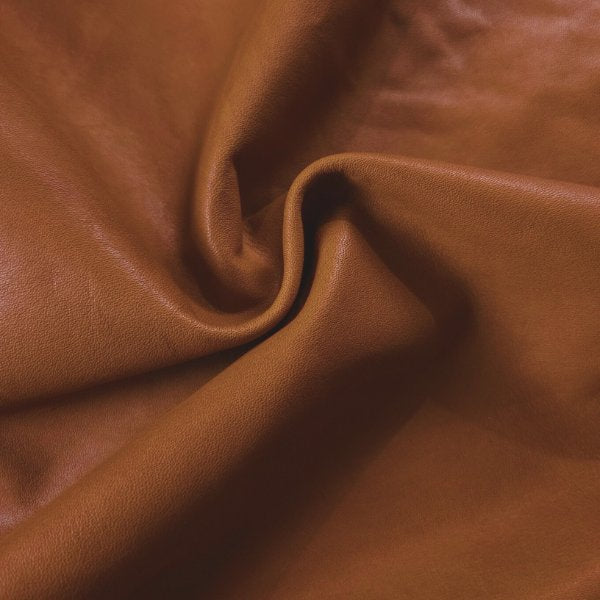 Semi-Soft Tan Vegetable Tanned Cowhide