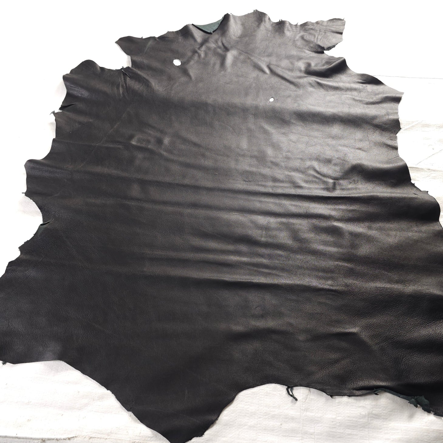 Sheepskin Nappa Black Hide 6.2 sq ft