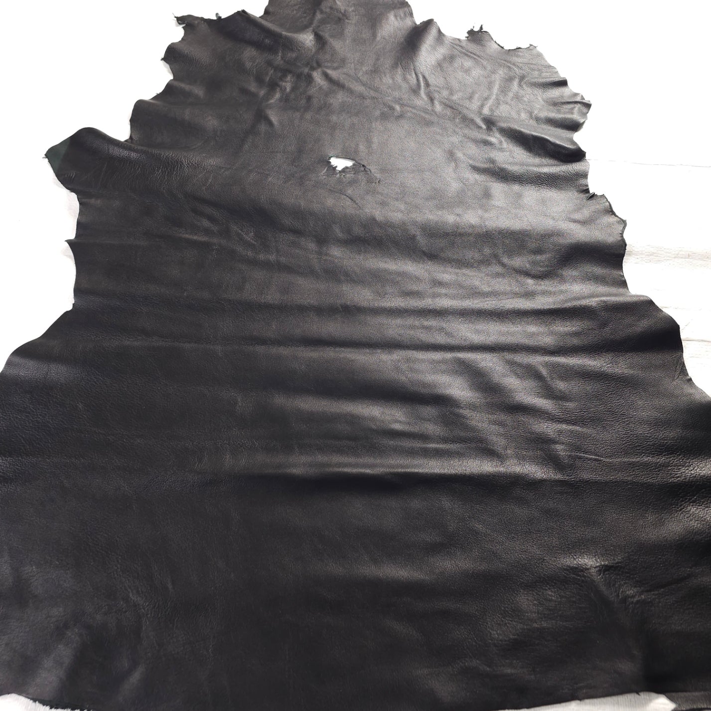 Sheepskin Nappa Black Hide 7 sq ft