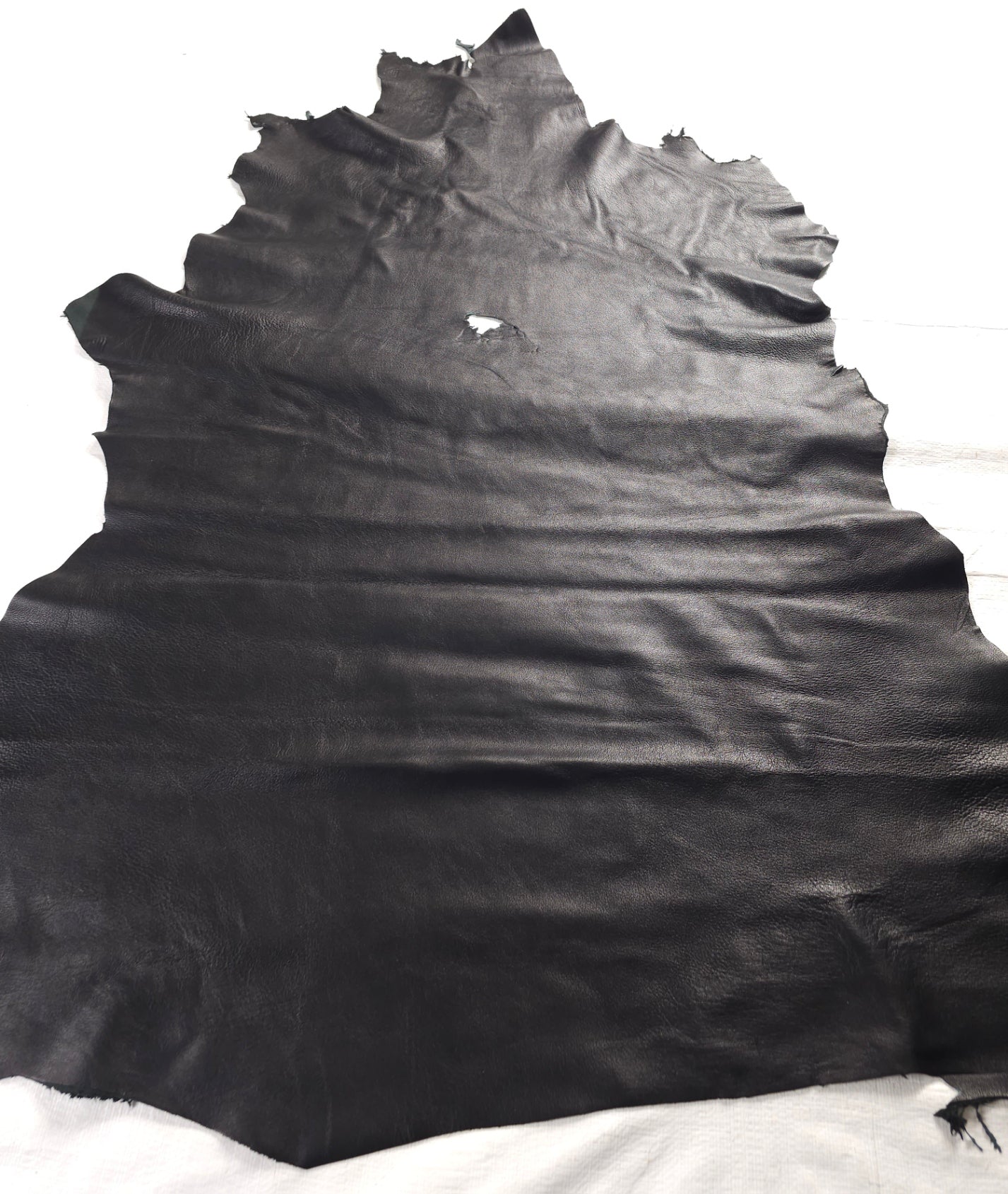 Sheepskin Nappa Black Hide 7 sq ft
