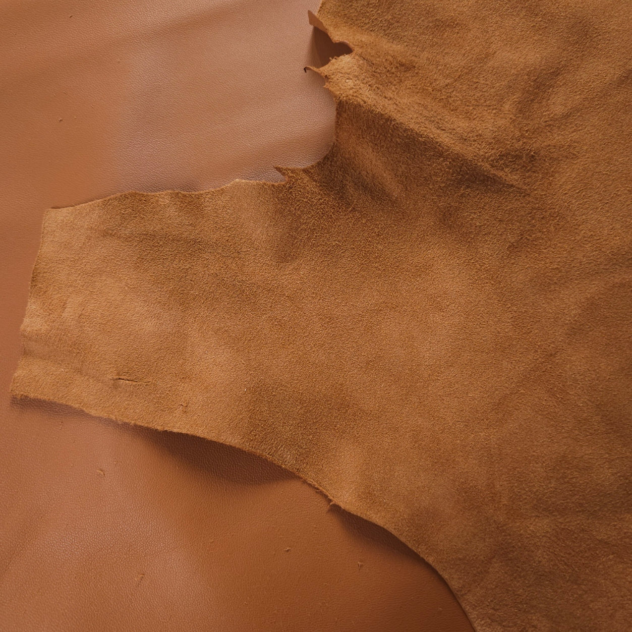Sheepskin Nappa Leather Tan hide 5 to 8 sq ft