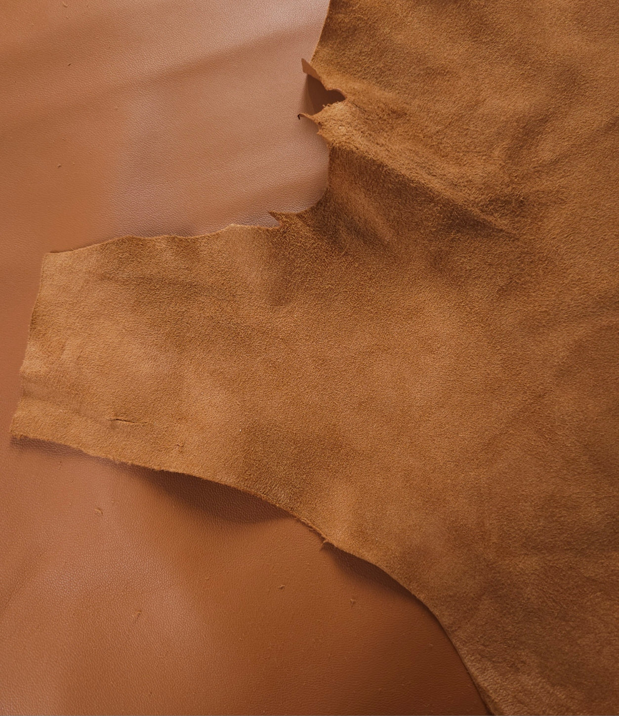Sheepskin Nappa Leather Tan hide 5 to 8 sq ft
