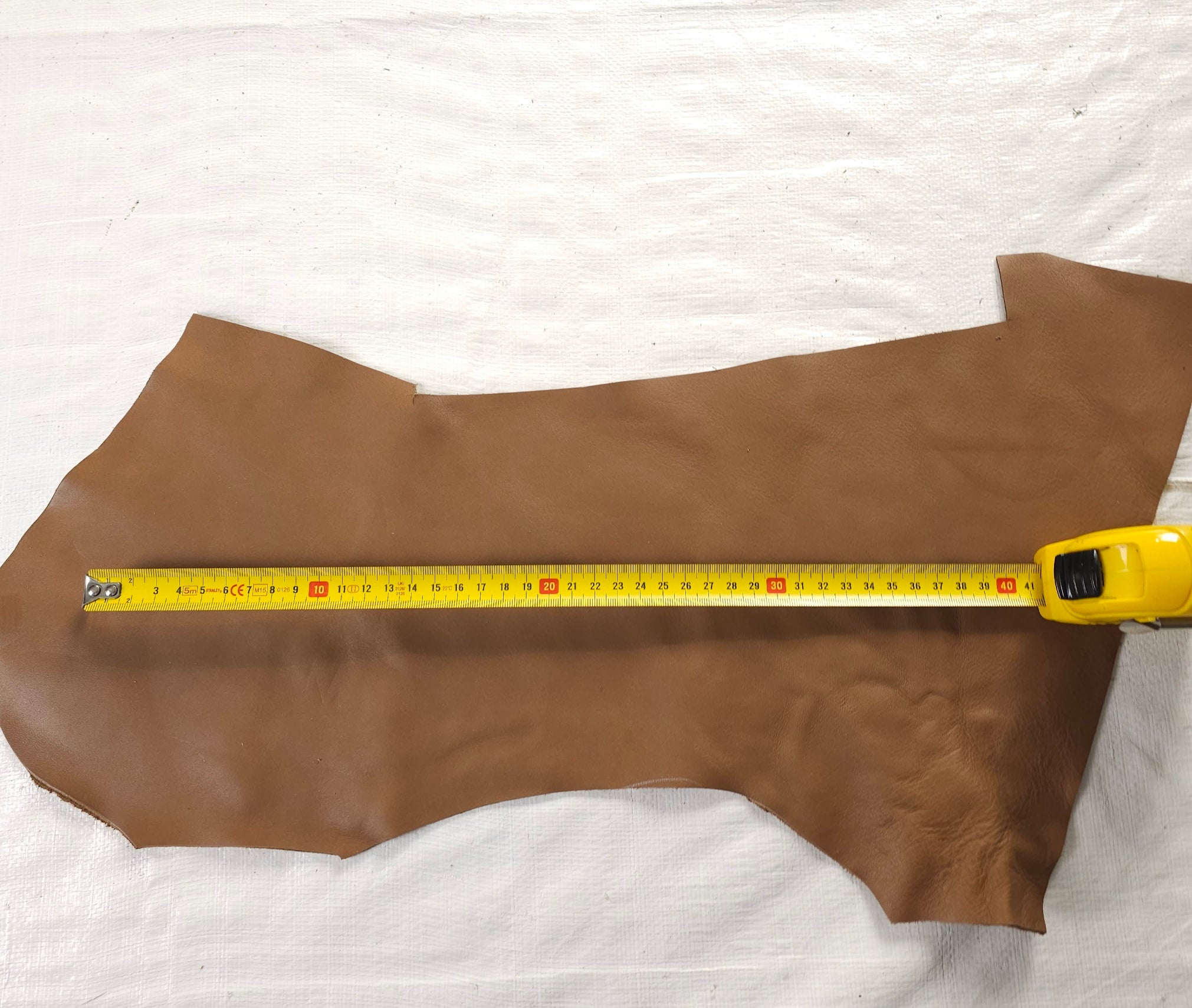 Small Brown Leather Offcuts Pack