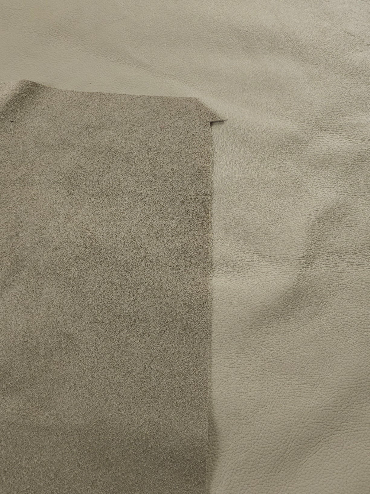 Stone Beige Leather for Craft Projects