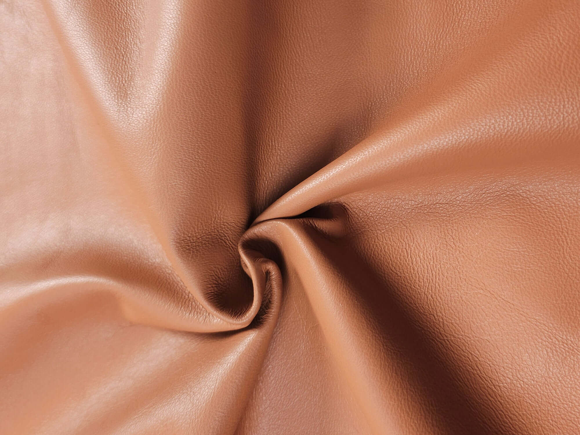 Saddle Tan Lambskin hides 7 - 9 sq. ft