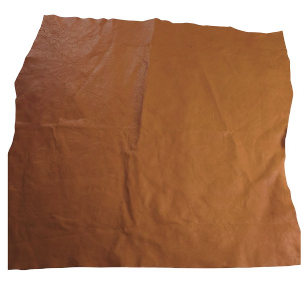 Tan Veg-Tan Leather Piece for Wallets and Journals