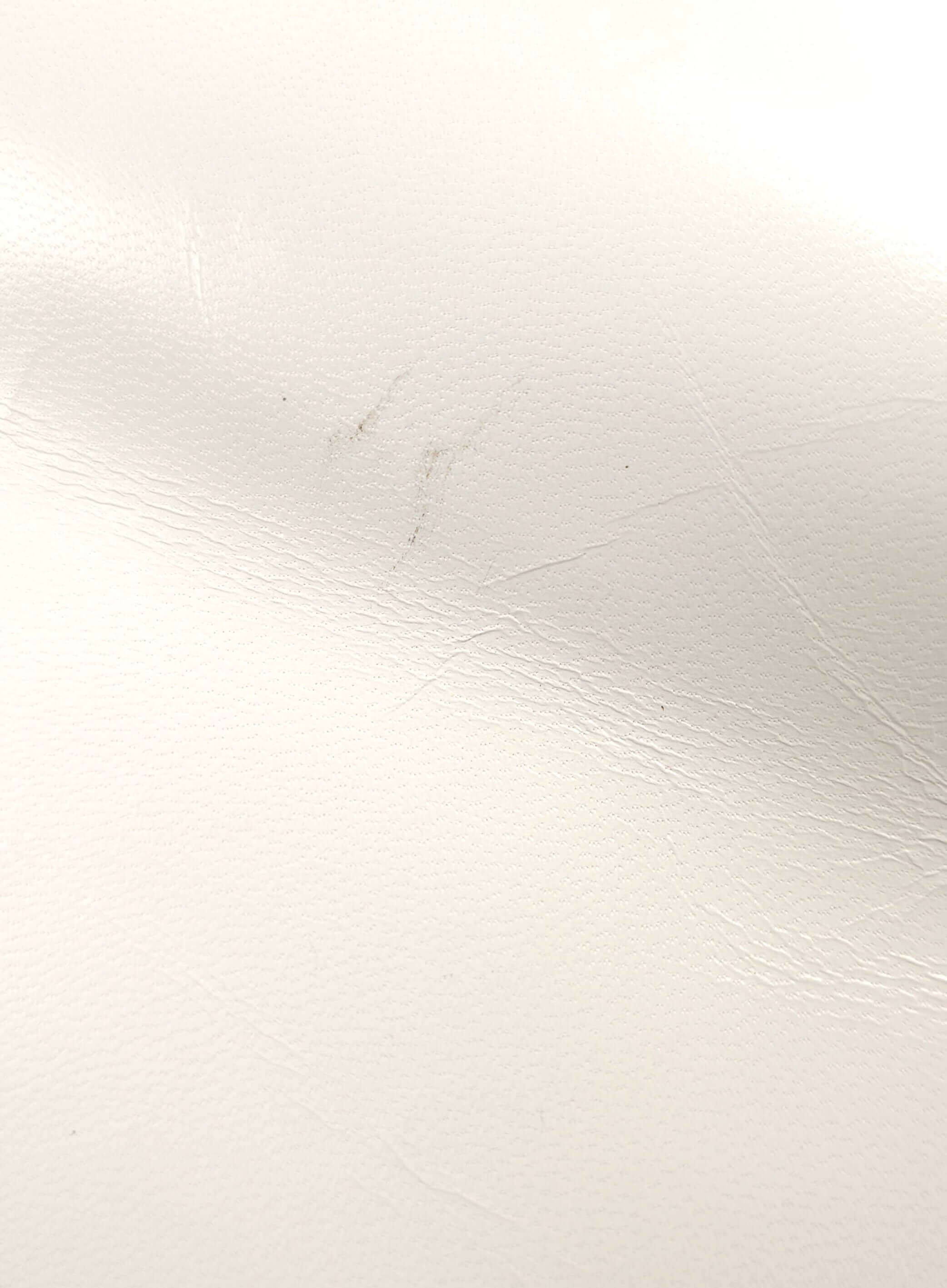 Closeup of White goatskin hide 3.9 sq. ft